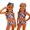 Purple, variant on CCRFTGI Girls Swimsuit Size 10-12 2 Piece Set Swim Vacation Girls Bathing Suit Beach Holiday Hawaiian Tropic Bikini Set Summer Cute Girls Clothes Swimsuits Swimwear Green 2-3 Years