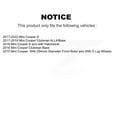 thumbnail image 2 of SIM Front Semi-Metallic Disc Brake Pads SIM-1801 for Car Mini Cooper Clubman, 2 of 8