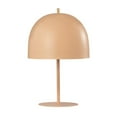 thumbnail image 3 of TOV Furniture Bree 20" H Moderne Lampe de Table en Fer Rose Blush, 3 of 6