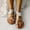 White, variant on BONIXOOM Sandals Women Comfortable Clearance Fall Slip-On Spool Casual Fashion Womens Shoes White Size 6