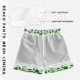 thumbnail image 3 of FORMRS Boys Swim Trunks Quick Dry Mesh Liner Boardshorts Sizes XS-XL, Green Dot Triangles Pattern, 3 of 7