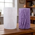 thumbnail image 3 of Moldes para velas cilíndricas con forma de flor de girasol, lavanda y lirio, molde de resina de silicona 3D para hacer jabón, velas, yeso, manualidades y decoración del hogar., 3 of 8