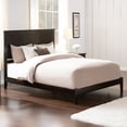 thumbnail image 1 of Nantucket Queen Solid Wood Foundation Bed in Espresso, 1 of 8