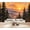 Color 3, variant on Autumn Forest Pathway Wallpaper Enchanting pathway lanterns colorful Peel and Stick Wall Murals 100"H x 144"W Removable PVC Wall Paper Self-Adhesive Wall Decor for Bedroom Living Room