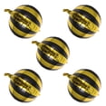 thumbnail image 4 of 5pcs Round Striped Balloon Aluminum Film Balloon Birthday Helium Balloons, 4 of 8