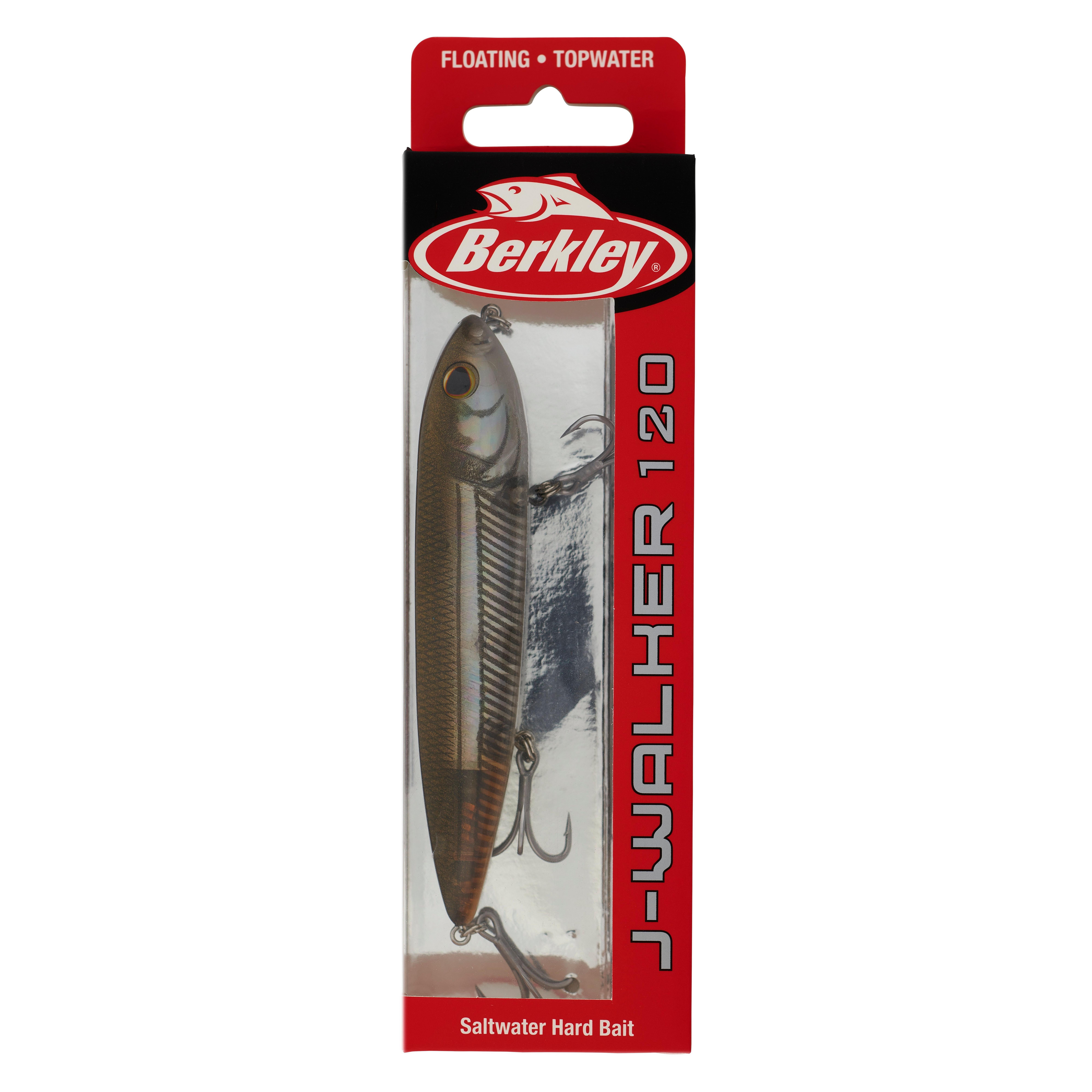 Berkley J-Walker 120 Topwater Fishing Lure, Mangrove Minnow, 5/7 oz