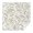 White-1, variant on Floral 42" Square Waterproof Tablecloth, Floral Print Polyester Table Cover