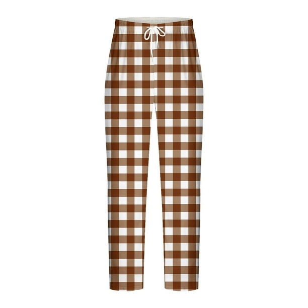 Pantalones largos para hombre, informales, a la moda, con estampado, cintura elástica, rectos, de poliéster
