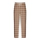 thumbnail image 1 of Pantalones largos para hombre, informales, a la moda, con estampado, cintura elástica, rectos, de poliéster, 1 of 3