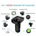 thumbnail image 4 of Bluetooth Car Transmisor Fm Reproductor De Mp3 Kit De Adaptador De Radio Inalámbrico Cargador Usb Inevent EL013057-00, 4 of 6