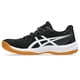 thumbnail image 4 of Zapatillas de voleibol Asics Upcourt 6 para mujer, talla 6, negro/blanco, 4 of 9