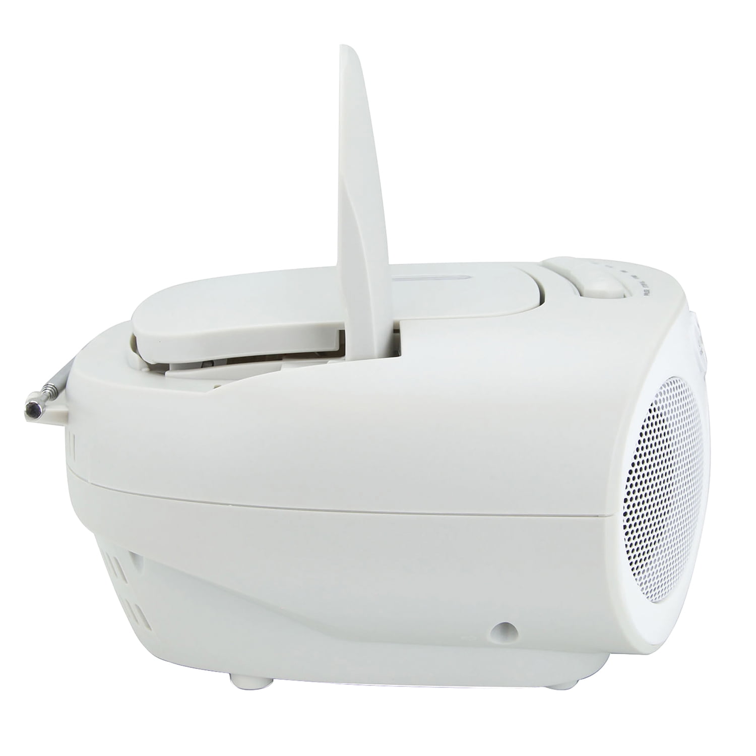 Emerson Radio/CD/Cassette Player Boombox, White