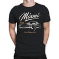 thumbnail image 2 of Miami 1989 Classic Car Design Men's T-shirt, 2 of 3