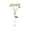 B, variant on Solar Waterproof Fiber Optic Floral Garden Stake Lamp, Multicolor Color Changing Outdoor Lawn Accent Light for Yard Walkway Ornament
