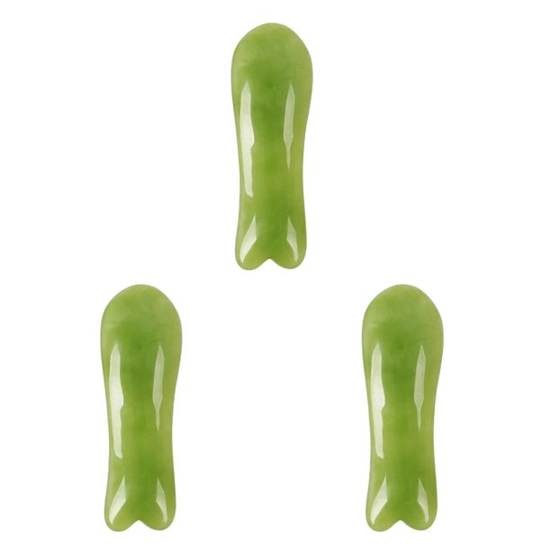 Minnieouse Rascador facial Resina Tablero de masaje de piel Herramienta de masajeador de belleza de raspado portátil, Tablero de forma de pez Type1 NO1