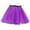 Purple, variant on WOYY Toddler Girls Ballet Dance Tutu Skirt Party Mesh Layered Tulle Skirt