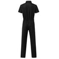 thumbnail image 3 of Men\'s Light Weight Jumpsuit Workwear Coverall Jumpsuits + Adjustable Waist Belt, 3 of 11
