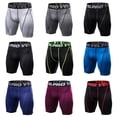 thumbnail image 5 of Mens Base Layer Compression Shorts Fitness Workout Tights Short Leggings, 5 of 5