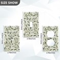 thumbnail image 7 of Yayeee Toggle Light Switch Wall Plate 1-Gang 4.5"x2.7" Home Decorative Outlet Cover, Lush Greenery, 7 of 7