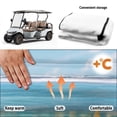 thumbnail image 6 of XYZCANDO Golf Cart Seat Covers Washable Portable, Compatible with Summer Golf Carts Golf Cart Cushion Covers(Starfish Sandy Beach), 6 of 8