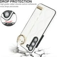 thumbnail image 4 of for Samsung Galaxy S23+ Plus Case with Wristband Strap, PU Leather Phone Case with Ring Stand Case for Samsung Galaxy S23 Plus ZWD White, 4 of 18