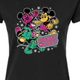 thumbnail image 3 of Disney - Mickey Collage  - Juniors Fitted Graphic T-Shirt, 3 of 5