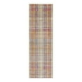 thumbnail image 2 of Unique Loom Deepa Collection Area Rug - Gingham (2' x 6' Runner Multi/Blue), 2 of 6