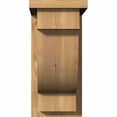 thumbnail image 2 of 7 1/2"W x 12"D x 16"H Alpine Smooth Corbel w/Backplate, Western Red Cedar, 2 of 9