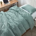 thumbnail image 4 of Byourbed Natural Loft Twin XL Comforter Set - Iceberg Green, 4 of 4
