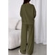 thumbnail image 4 of Conjunto Deportivo PRETTYGARDEN XL Verde Militar Manga Larga Pantalón Ancho, 4 of 8