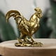 thumbnail image 4 of Figurita de pollo, escultura de gallo, decoración decorativa de resina Feng Shui, estatua de Animal para fiesta, vacaciones, adornos de escritorio, Estilo D, 4 of 7