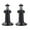 Black, variant on Surveillances Camera Stand 360 Adjustable Rotation CCTV Camera Bracket For Wall Mount Ceiling Or Desktop Use