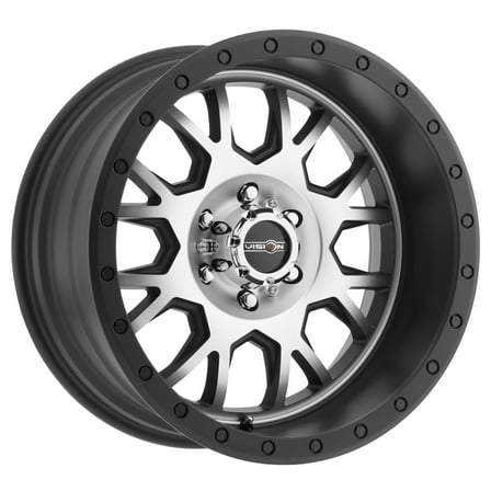 15x6 Vision GV8 Invader Machined UTV BEADLOCK Wheel 4x156 (38mm)