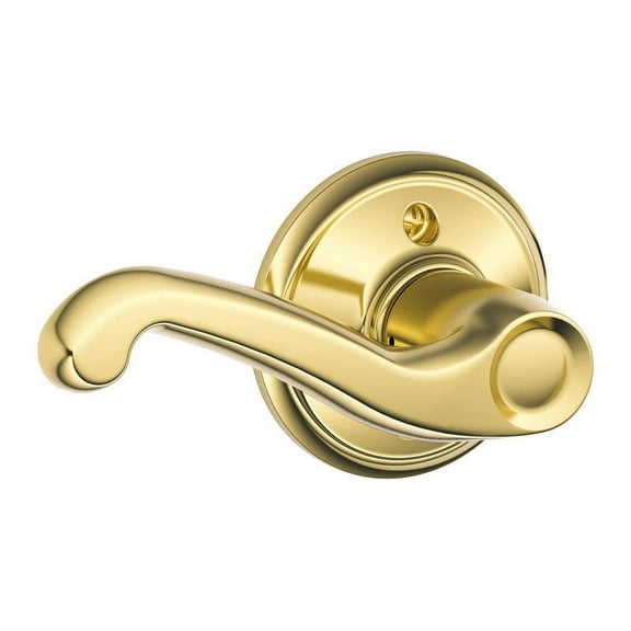 Schlage F170VFLA605LH Dummy Lever, Left Handed, Bright Brass