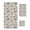 MediumPurple SpringGreen Beige, variant on Sage Green Towel Set of 3, Soft Microfiber Bath Towels, Hand Towel, Washcloths, Modern Abstract Grey Striped Art Quick-Dry Absorbent Towels for Bathroom Kitchen Hotel Beach Gym Spa