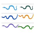 thumbnail image 4 of 24pcs Assorted Color PVC Toy Snake Durable Toy for Joyful Parties and Festivals, 4 of 5
