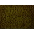 thumbnail image 1 of Ahgly Company Machine Washable Indoor Rectangle Persian Yellow Bohemian Area Rugs, 8' x 12', 1 of 4