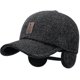 thumbnail image 1 of Gorra de invierno para hombre, ajustable, cálida, deportiva, de golf, de béisbol, con orejeras, gruesa, de 55 a 60 cm., 1 of 3