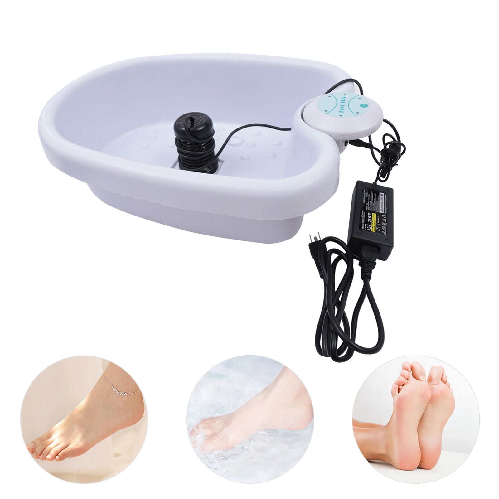 Ionic Detox Foot Bath Cleanse Spa Ion Kit Machine with Tub Basin Array for Home