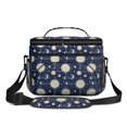 thumbnail image 2 of Sun and Moon Gothic Pattern Insulated Lunch Box for Women Men, Medium Leakproof Cooler Bag with Adjustable Strap, 10"x6.7"x8", 2 of 6