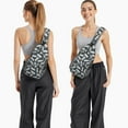 thumbnail image 6 of Watercolor Pig Backpack - Multipurpose Crossbody Shoulder Bag for Women Hiking Backpack, 6 of 6
