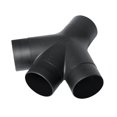 thumbnail image 1 of Conector de recolección de polvo de 3 vías POWERTEC 70275V, 4 pulgadas, 1 of 7