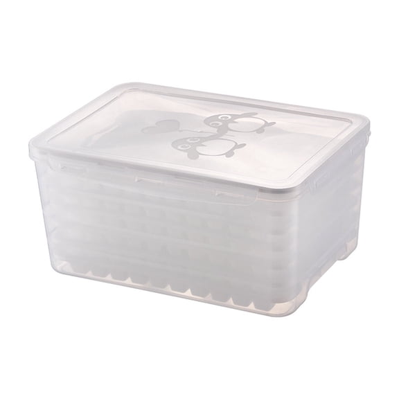 Mini Easy Release Crushed Ice Tray with Storage Container for Freezer