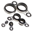 thumbnail image 3 of 78x Fishing Rod Guide Ring Tip Telescopic Rod Eye Ring for Rock Fishing Rod DIY, 3 of 11