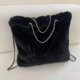 thumbnail image 3 of Bolsos de moda 2023 para mujer, bolsos de diseñador de lujo con entramado de diamantes de lana de cordero, bolsos de mano para mujer, bolsos cruzados de hombro de moda, mochilas, 3 of 4