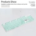 thumbnail image 4 of V8 Round Gaming Keyboard Mouse con retroiluminación, 26 teclas sin punzón , Verde Hugo teclado para juegos, 4 of 10