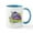 White/Blue Inside, variant on CafePress - MLP Twilight Sparkle Seriously Psyched! Mug - 11 oz Ceramic Mug - Novelty Coffee Tea Cup