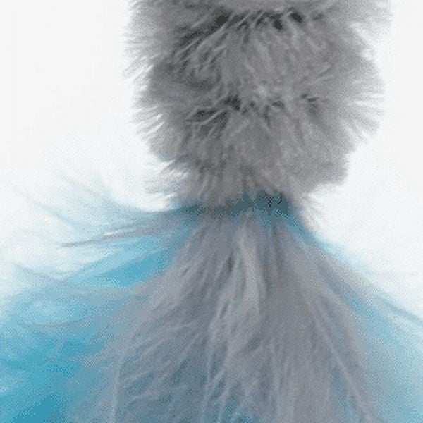 Marabou Sausage Spin 1/16 oz, Ghost Minnow Crappie Jig