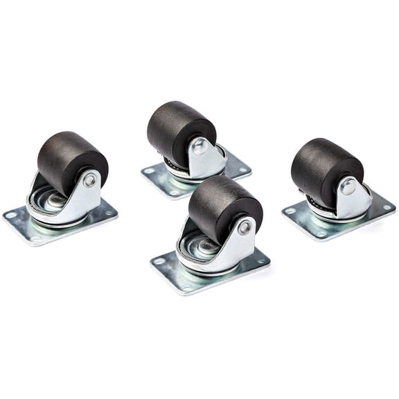 StarTech Heavy Duty Casters for Server Racks/Cabinets Set of 4 RKCASTER2