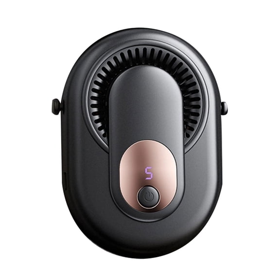 Small Belt Fan Waist Clip Fan Wearable Cooling Fan Rechargeable Fan 3500mAh Battery Suitable for Office and Home Use